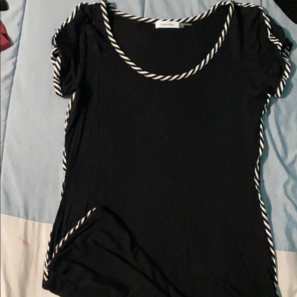 Calvin Klein black summer dress